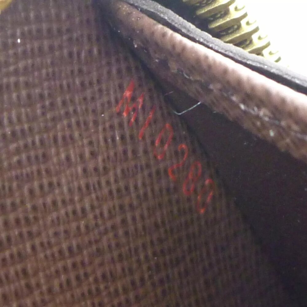 Auth LOUIS VUITTON Zippy Wallet Round Fastener N60015 Damier Ebene #36631948 - Picture 9 of 16